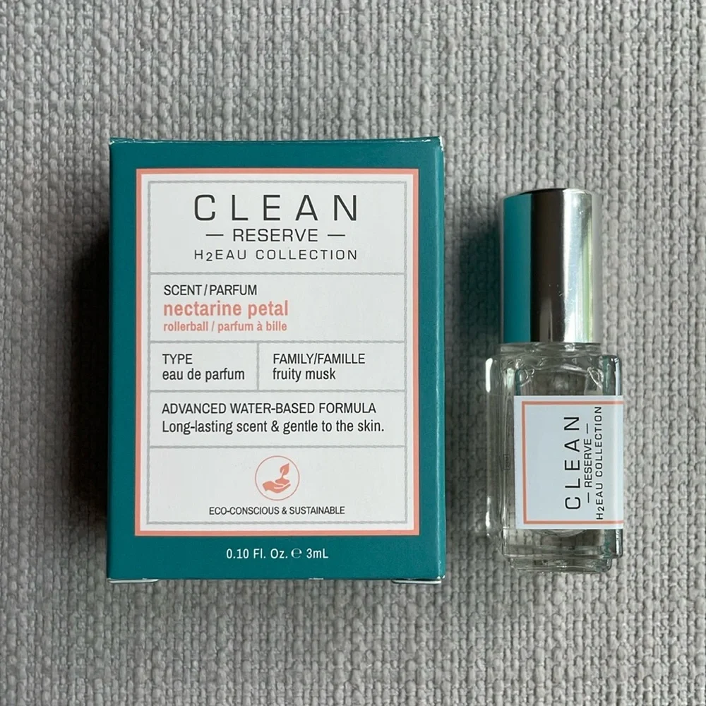 CLEAN RESERVE H2EAU Nectarine Petal mini rollerball